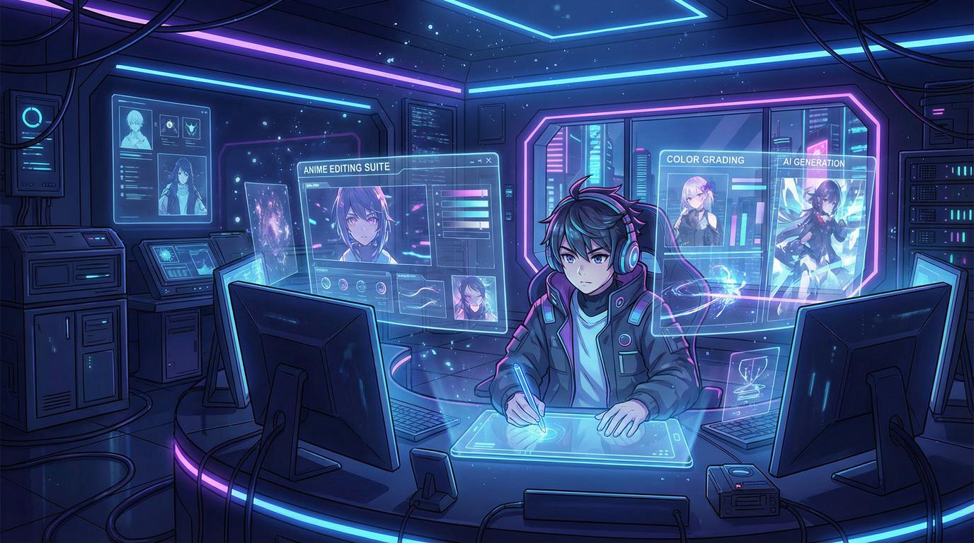 呦呦视频AI动漫工作室